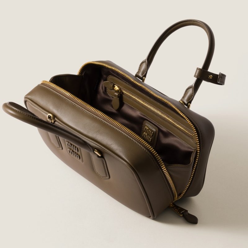 Large Arcadie leather bag - Image 4