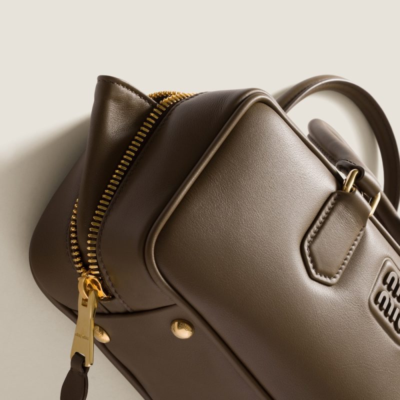 Large Arcadie leather bag - Image 5