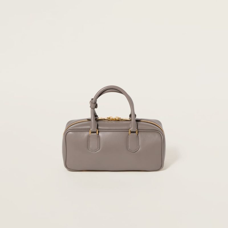 Large Arcadie leather bag - Image 3