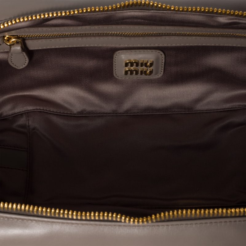 Large Arcadie leather bag - Image 4