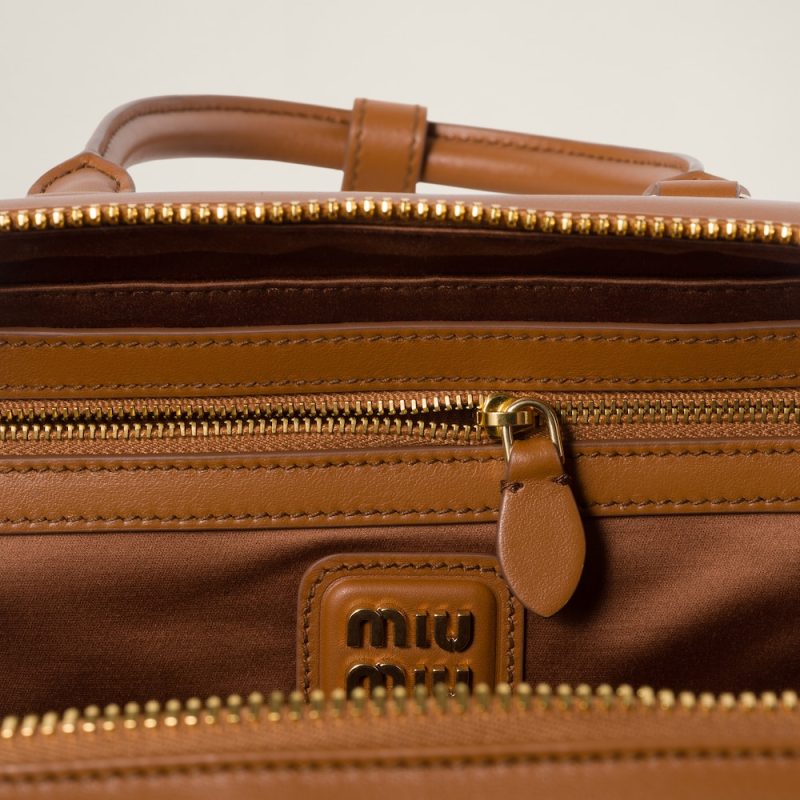 Large Arcadie leather bag - Image 5