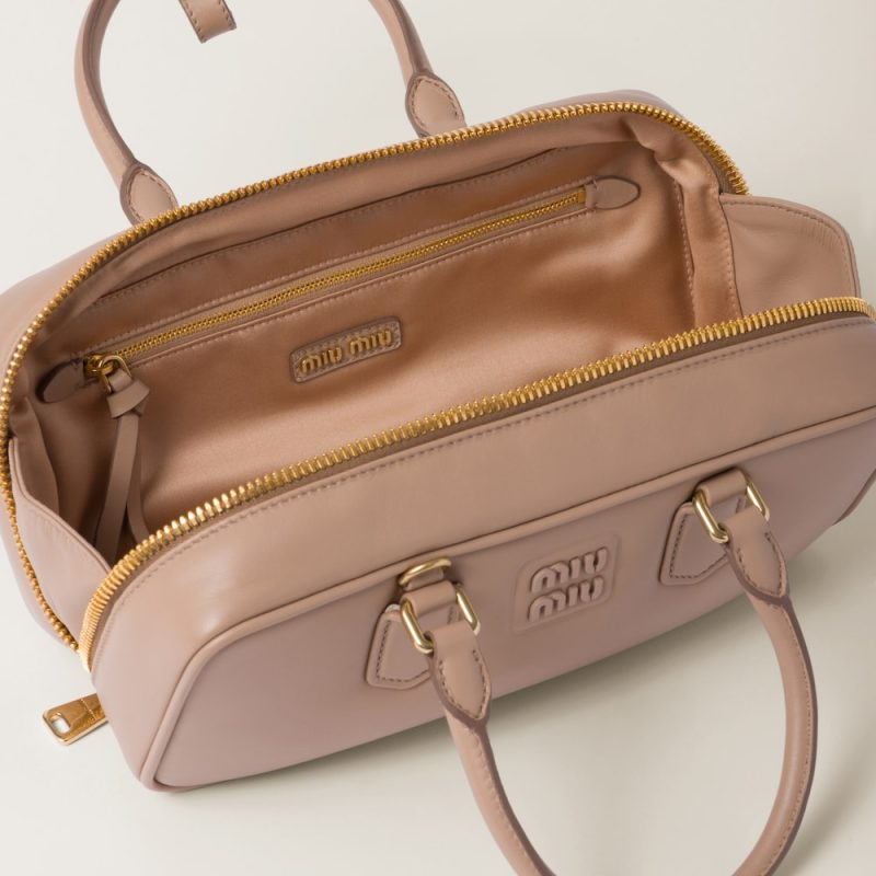 Large Arcadie leather bag - Image 4