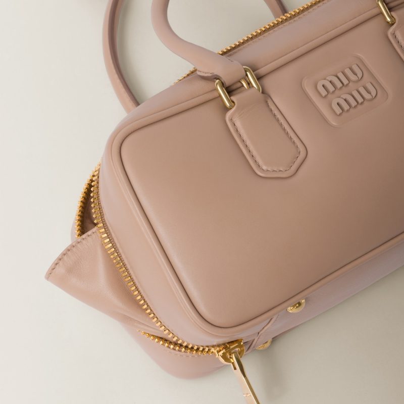 Large Arcadie leather bag - Image 5