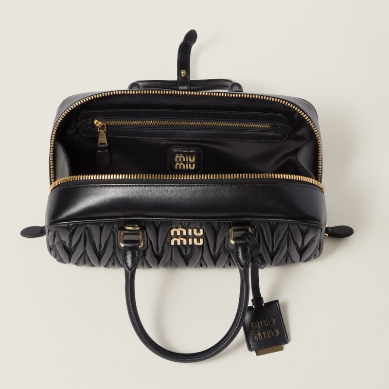 Large Arcadie matelassé nappa leather bag - Image 4