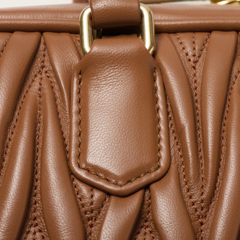 Large Arcadie matelassé nappa leather bag - Image 5