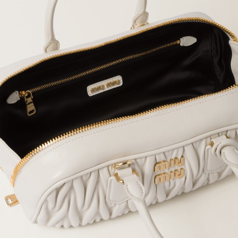 Large Arcadie matelassé nappa leather bag - Image 5