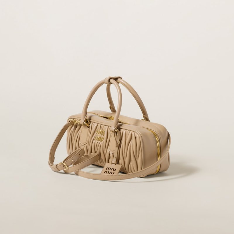 Large Arcadie matelassé nappa leather bag - Image 3