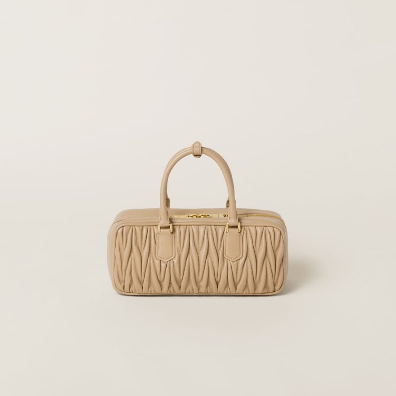 Large Arcadie matelassé nappa leather bag - Image 4