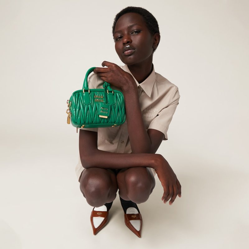 Small Arcadie matelassé nappa leather bag - Image 2