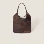 IVY leather patchwork bag