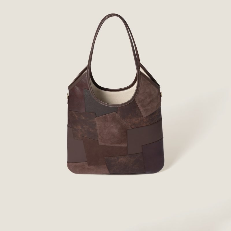 IVY leather patchwork bag - Image 3
