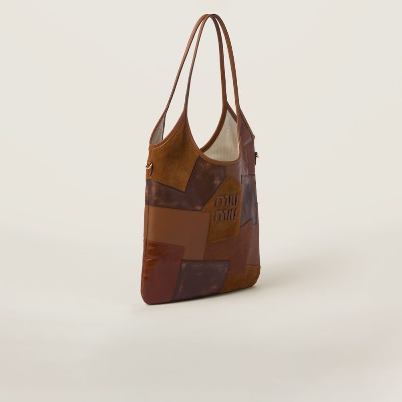 IVY leather patchwork bag - Image 3