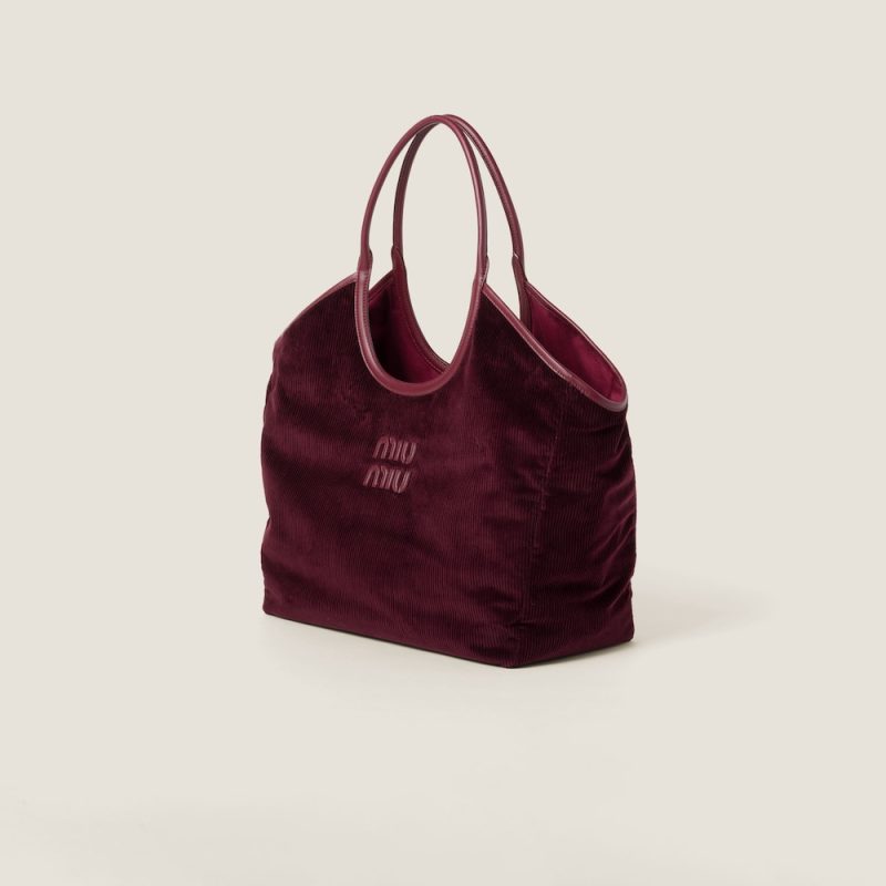 IVY corduroy shopping bag - Image 2