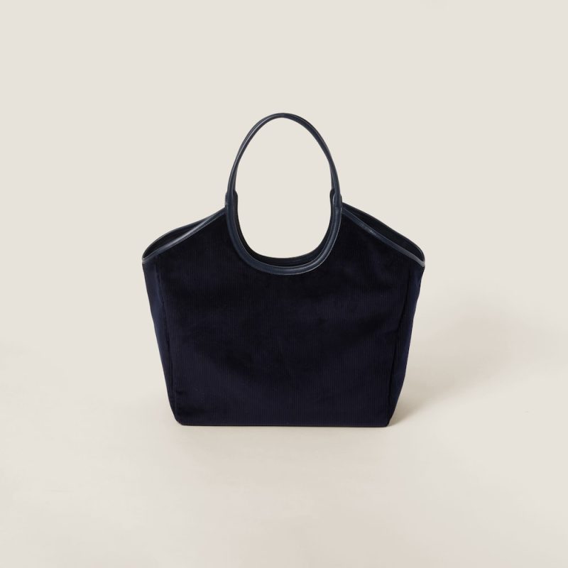 IVY corduroy shopping bag - Image 3