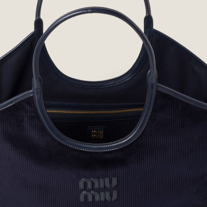 IVY corduroy shopping bag - Image 4