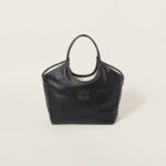 Leather tote bag