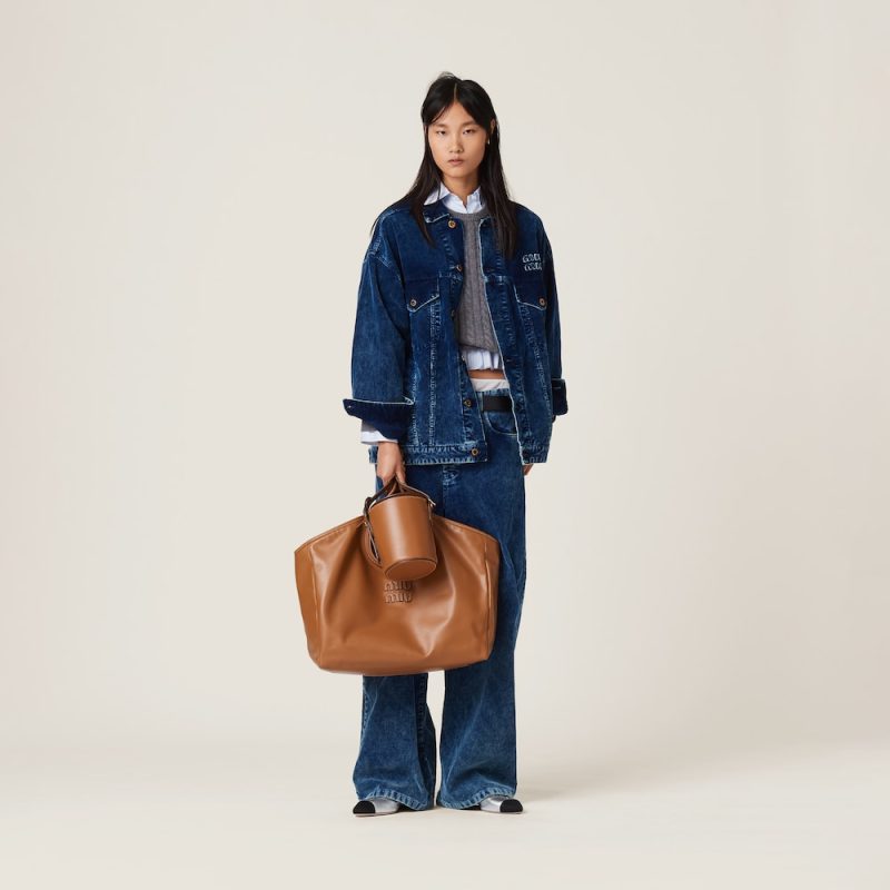 Leather tote bag - Image 5