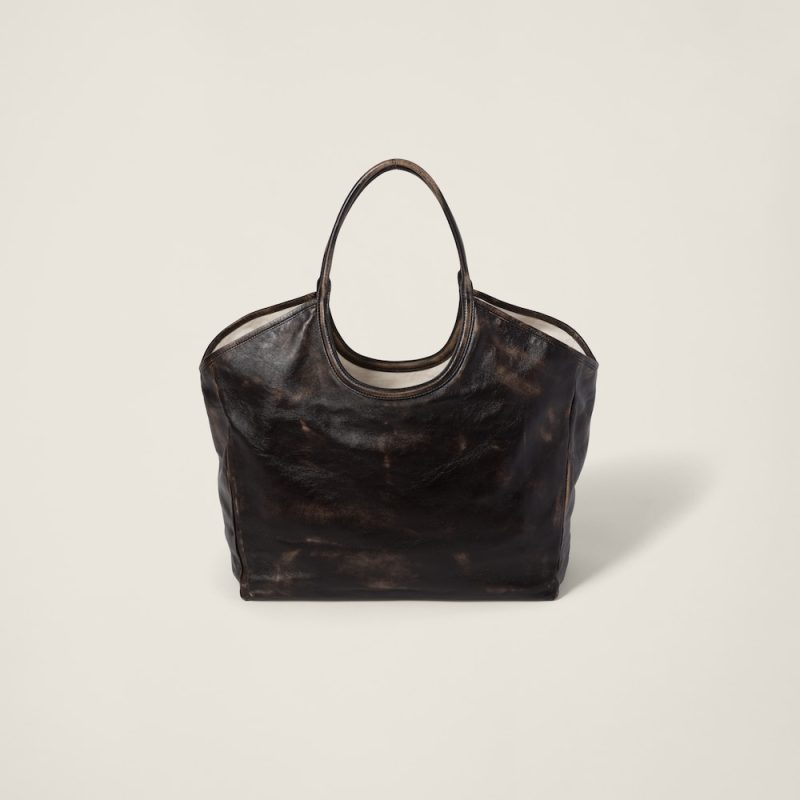 Leather tote bag - Image 4
