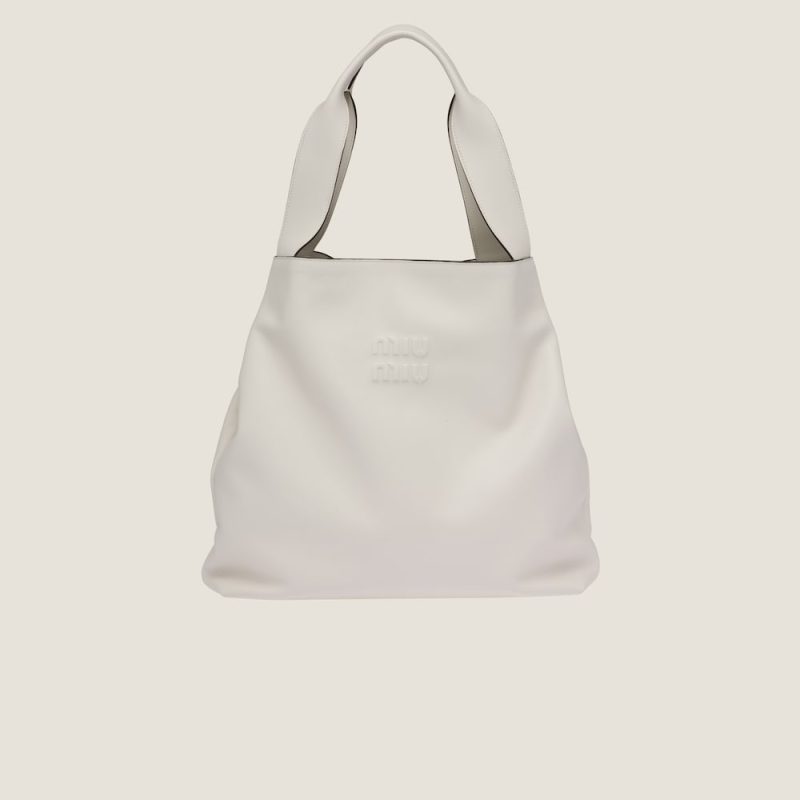 Leather hobo bag