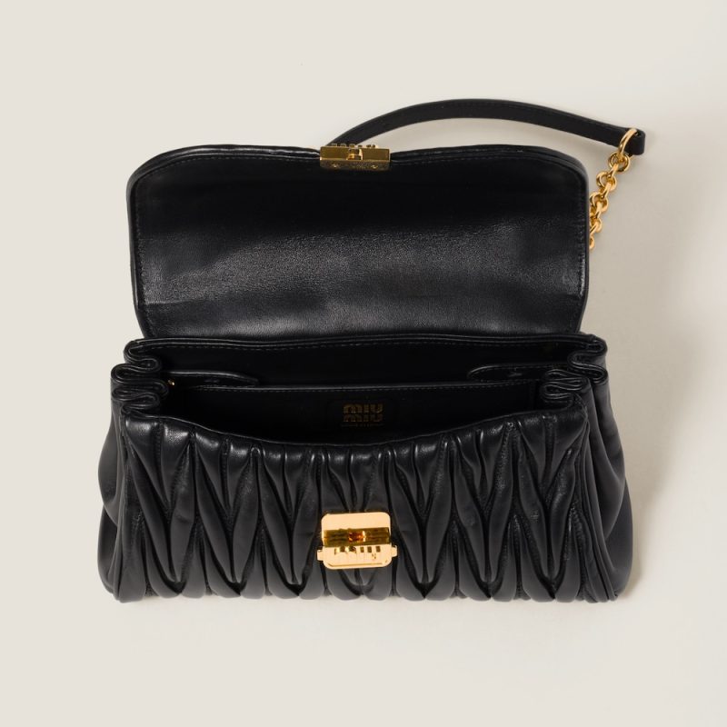 Matelassé nappa leather shoulder bag - Image 6
