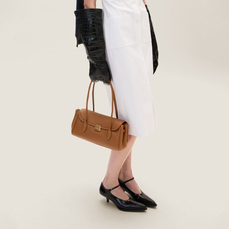 Leather shoulder bag - Image 4