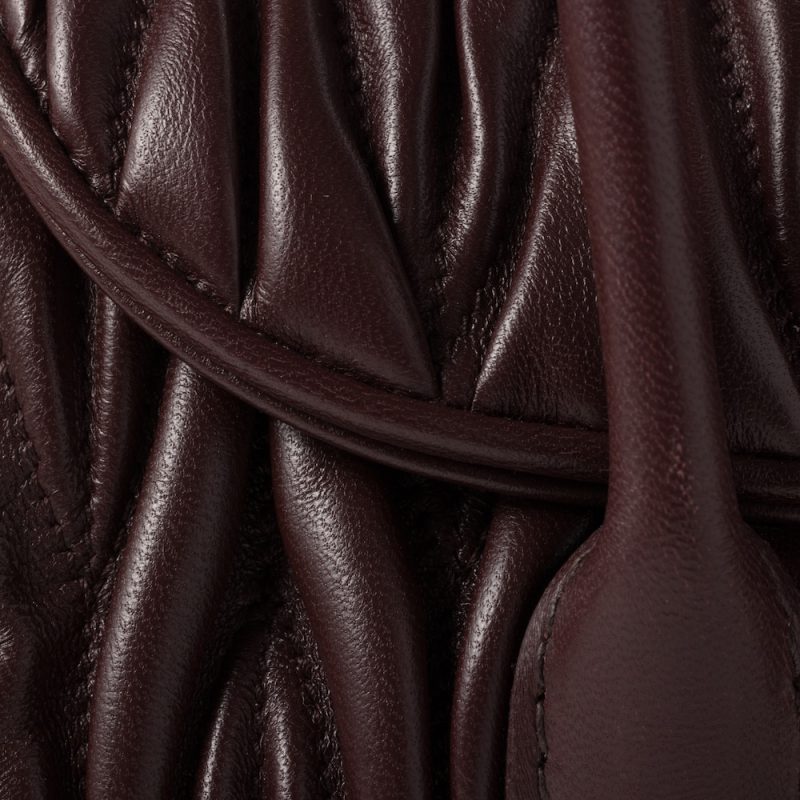 Matelassé nappa leather shoulder bag - Image 5