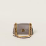 Leather shoulder bag