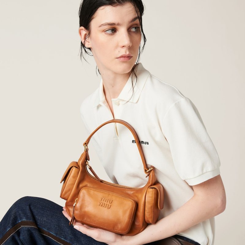 Nappa leather Pocket bag - Image 2