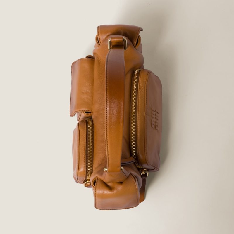 Nappa leather Pocket bag - Image 6