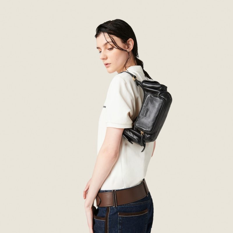 Nappa leather Pocket bag - Image 2