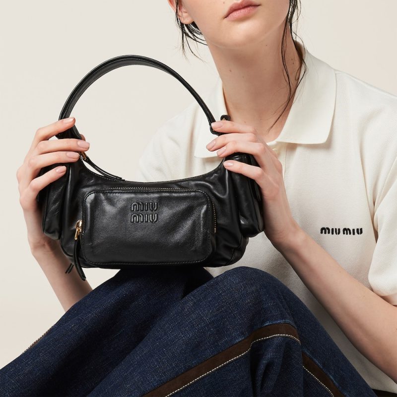 Nappa leather Pocket bag - Image 5