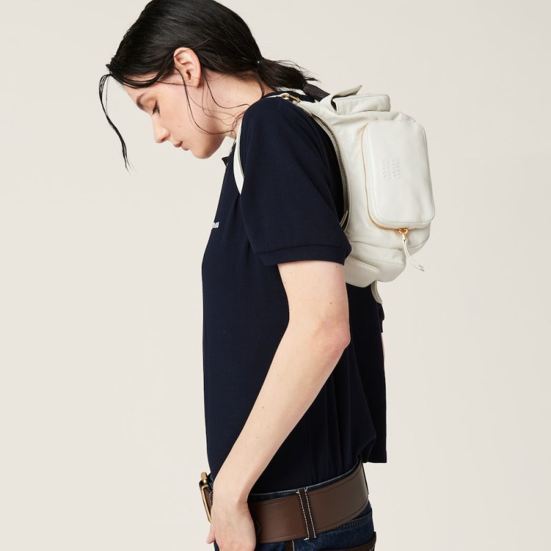Nappa leather Pocket bag - Image 2