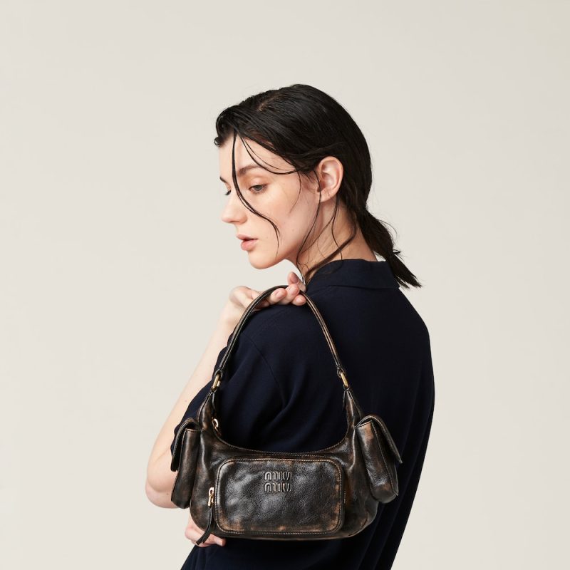 Nappa leather Pocket bag - Image 2