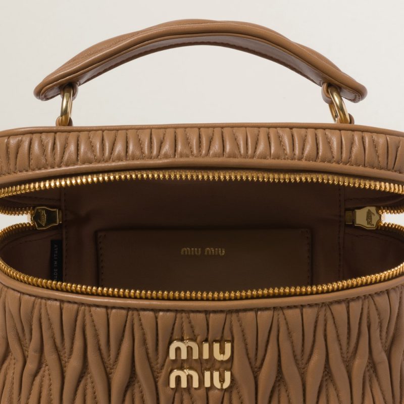 Matelassé nappa leather shoulder bag - Image 5