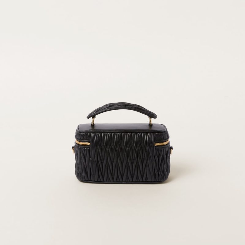 Matelassé nappa leather shoulder bag - Image 3
