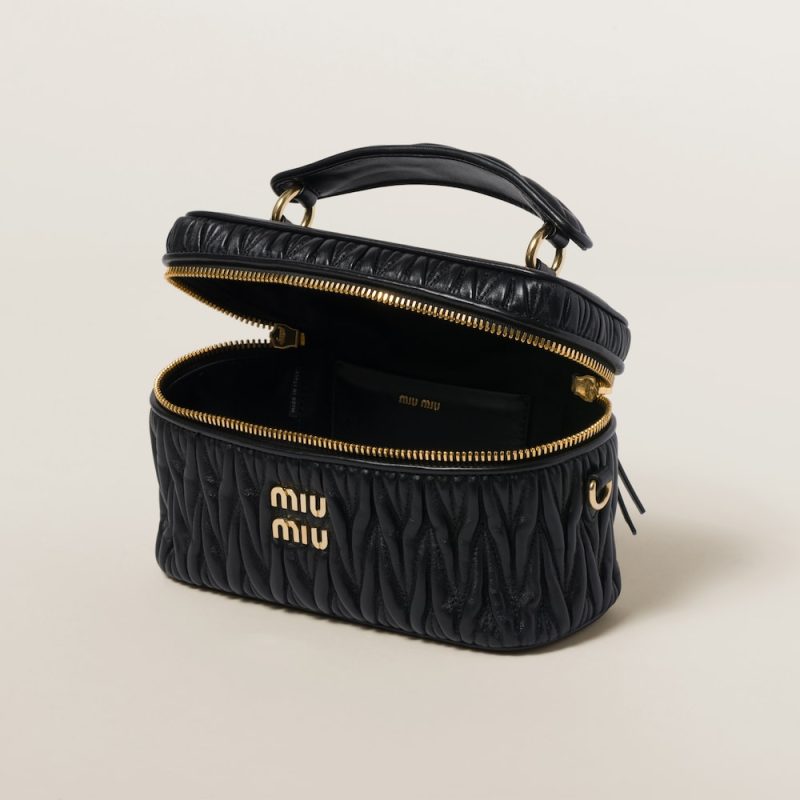 Matelassé nappa leather shoulder bag - Image 4