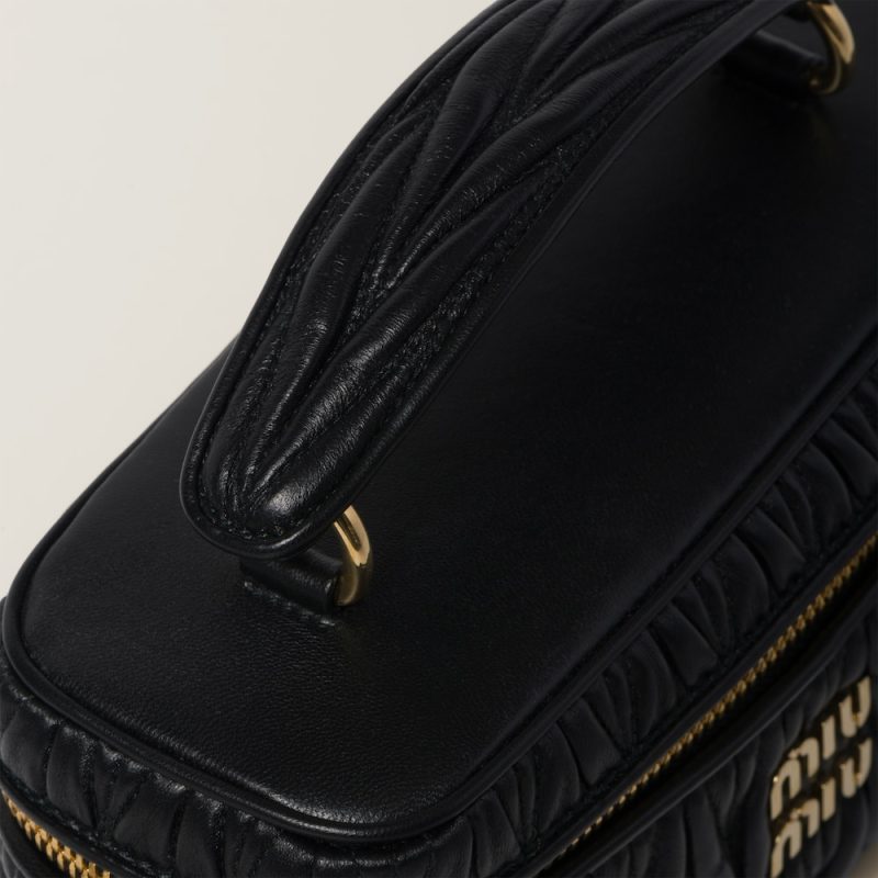 Matelassé nappa leather shoulder bag - Image 5