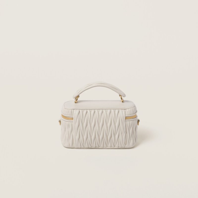 Matelassé nappa leather shoulder bag - Image 3