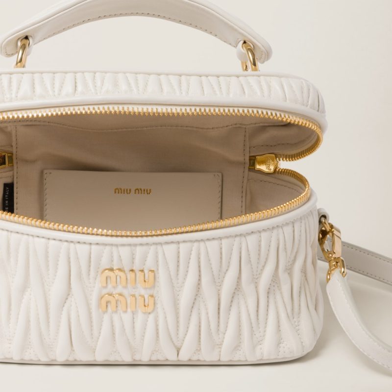 Matelassé nappa leather shoulder bag - Image 5