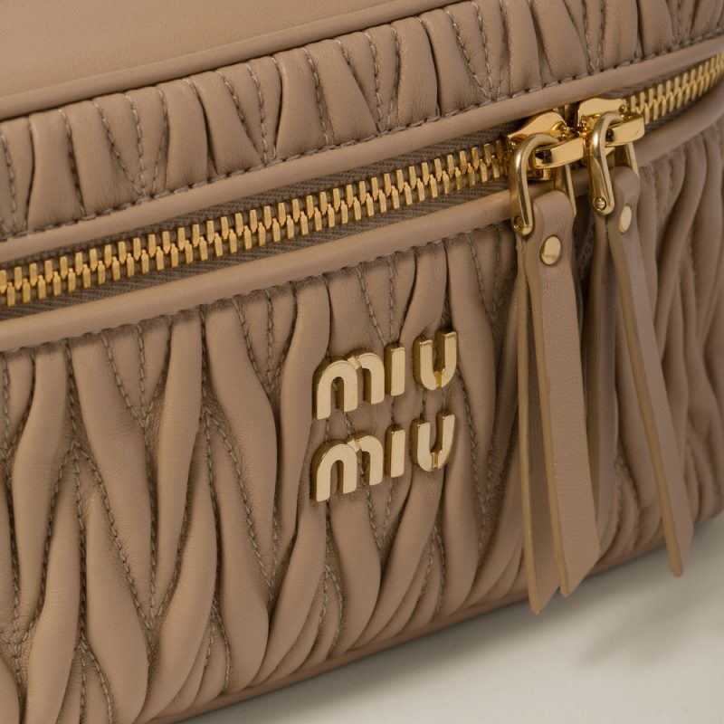 Matelassé nappa leather shoulder bag - Image 6