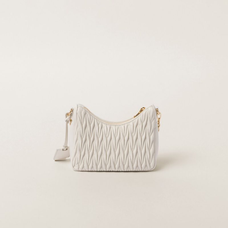 Matelassé nappa leather shoulder bag - Image 4