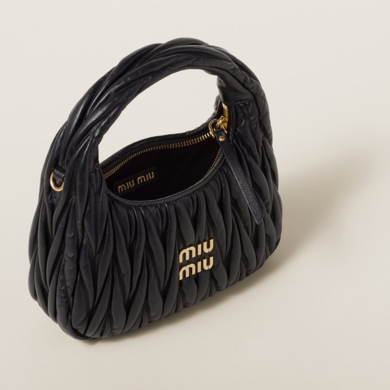 Wander matelassé nappa leather hobo bag - Image 5
