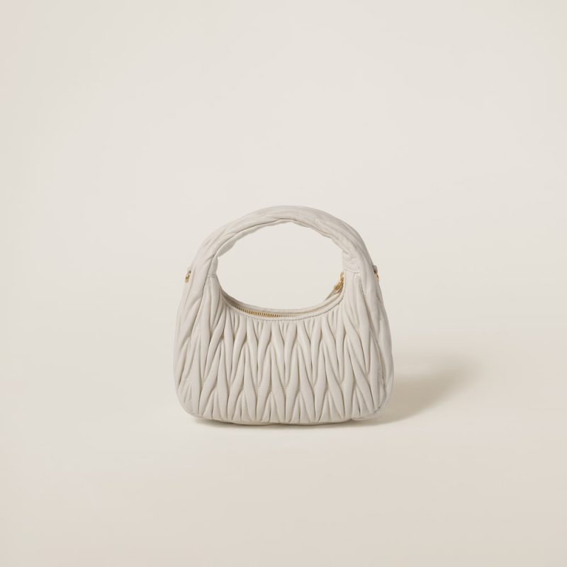 Wander matelassé nappa leather hobo bag - Image 4