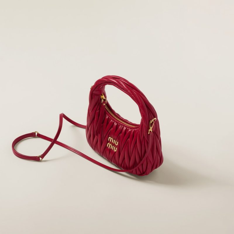 Wander matelassé nappa leather hobo bag - Image 2