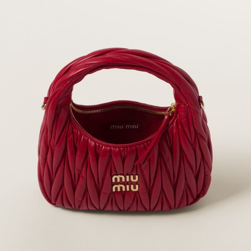 Wander matelassé nappa leather hobo bag - Image 5