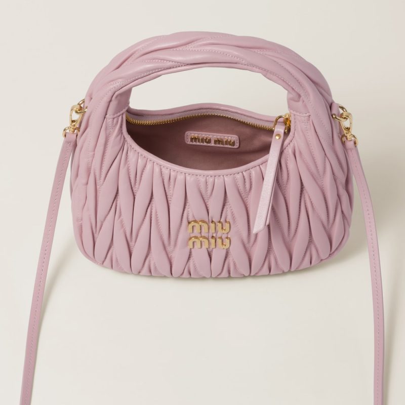 Wander matelassé nappa leather hobo bag - Image 5