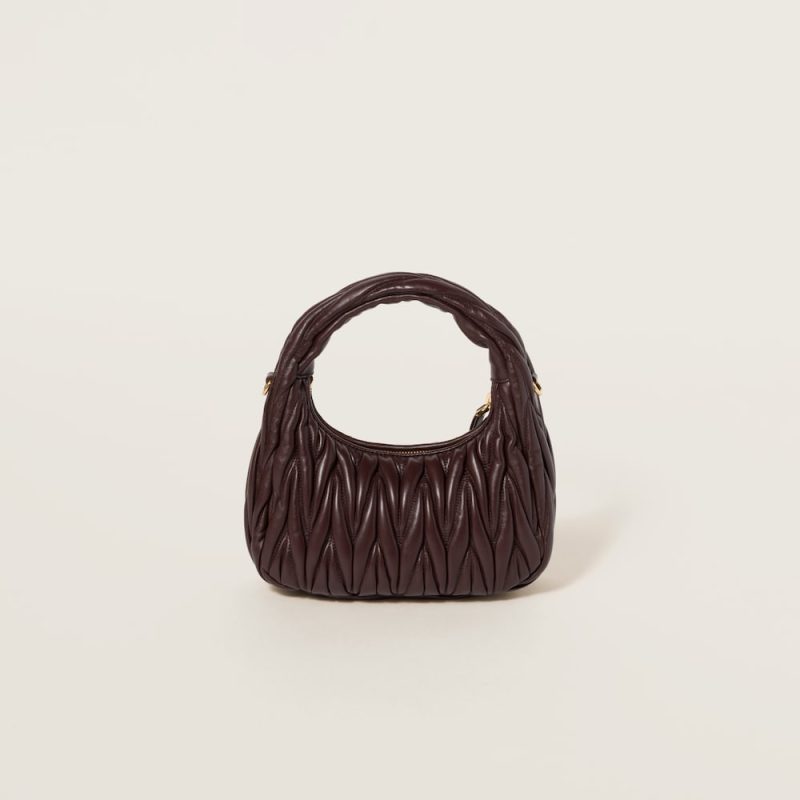 Wander matelassé nappa leather hobo bag - Image 4