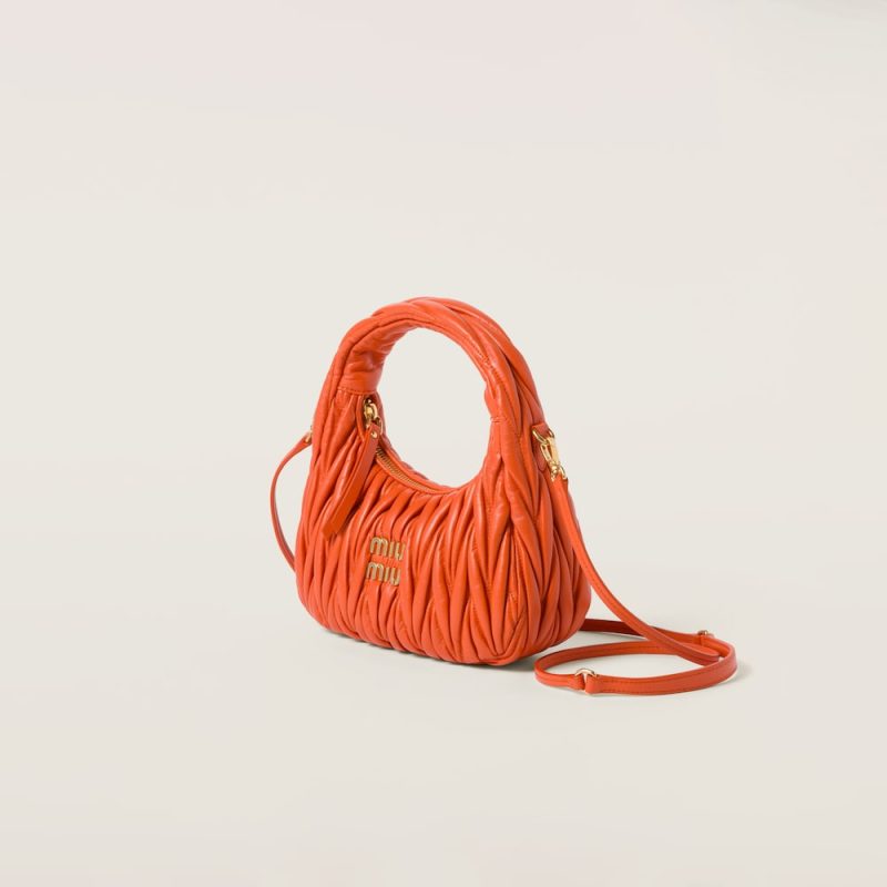 Wander matelassé nappa leather hobo bag - Image 2