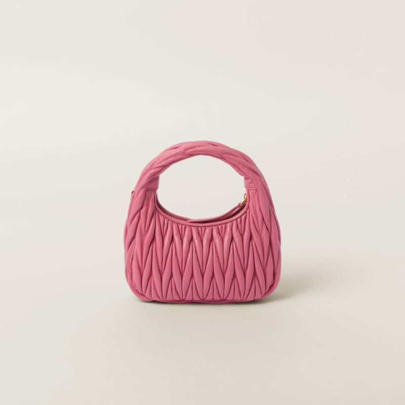 Wander matelassé nappa leather hobo bag - Image 4
