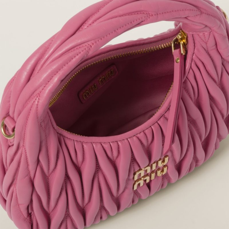 Wander matelassé nappa leather hobo bag - Image 5